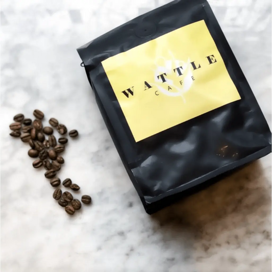 Super Crema Coffee Bag | 12oz Whole Coffee Beans | Wattle Cafe